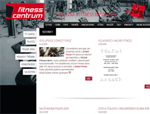 Tablet Screenshot of incorefitness.cz